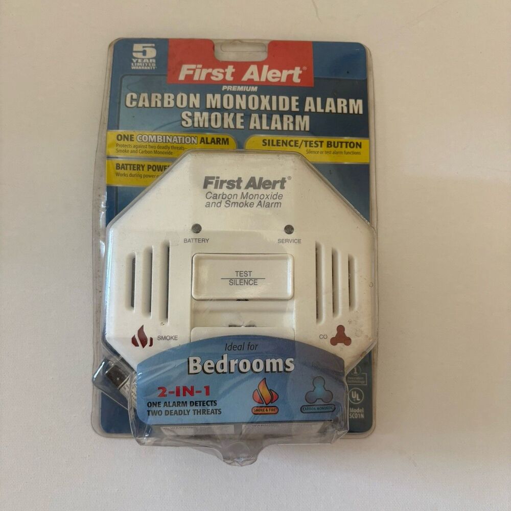 First Alert Ultimate SC01N Smoke & Carbon Monoxide Alarm White Battery-Powered